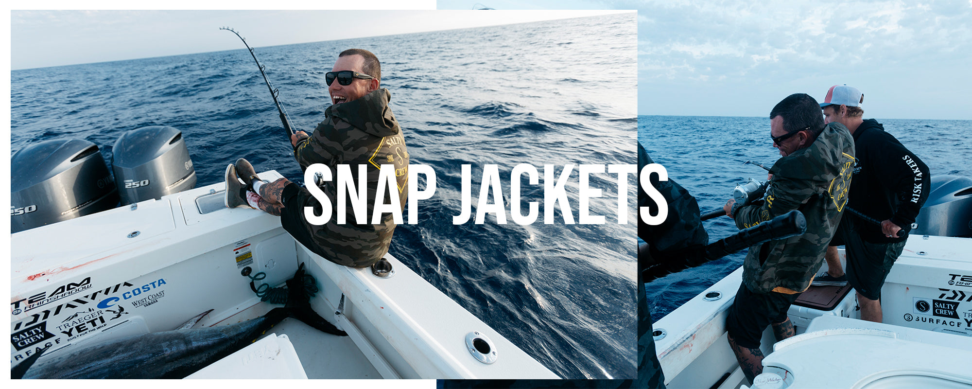 Salty crew store tippet snap jacket