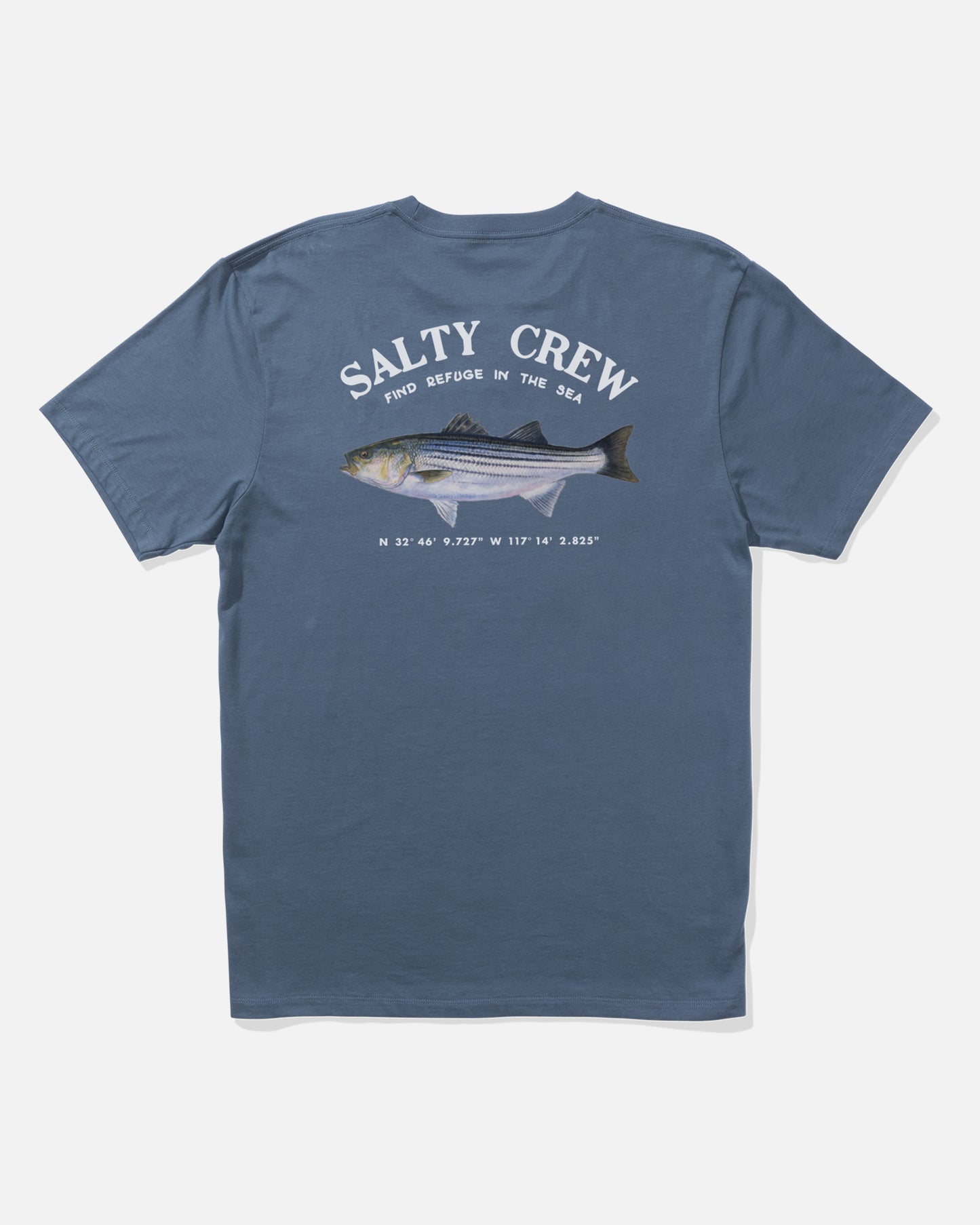 Striper Ss Tee - Slate