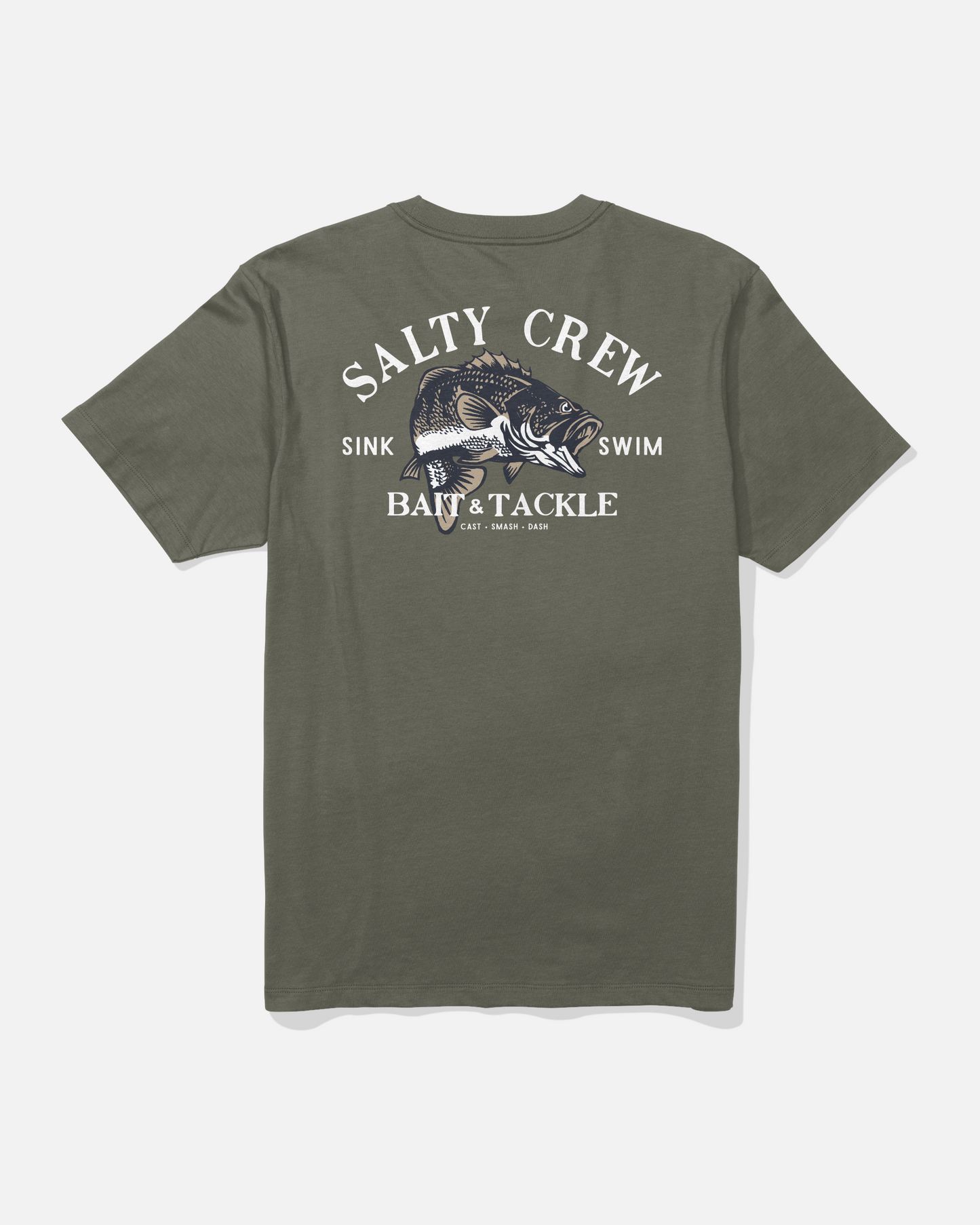 Bass Man Standard S/S Tee - Dusty Olive