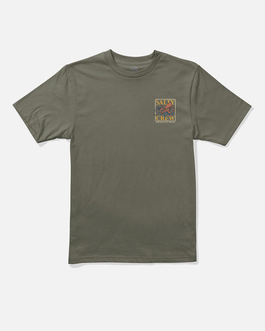 Ink Slinger S/S Tee Kids - Dusty Olive