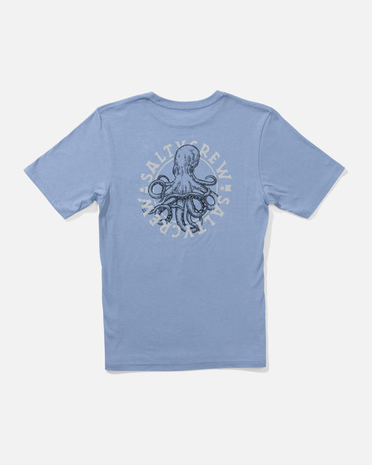 Salty crew T-SHIRTS S/S Tentacles S/S Tee Kids - Marine Blue in MARINE BLUE
