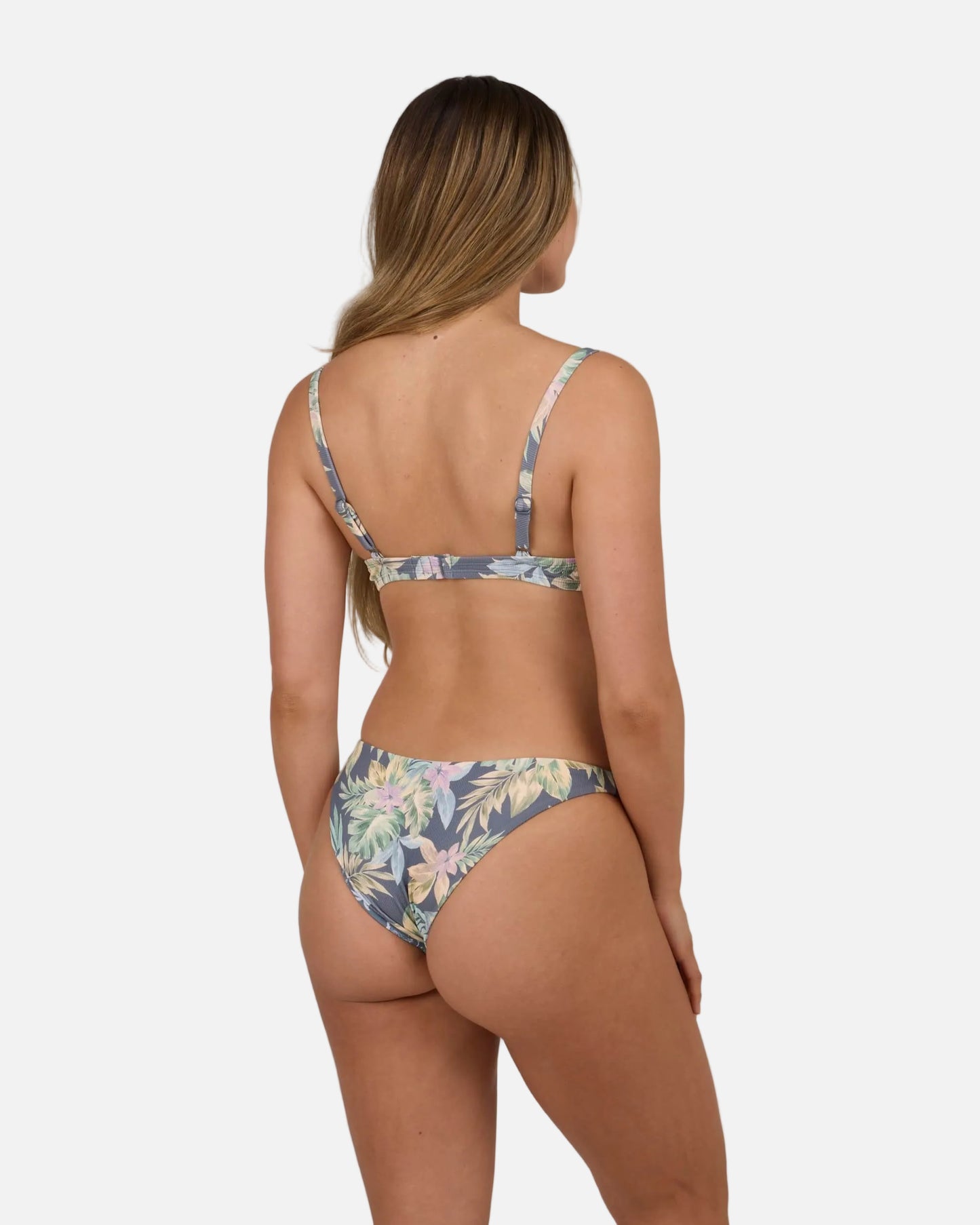 Salty crew SWIMWEAR North Shore Balcony Top - Bluestone in Bluestone