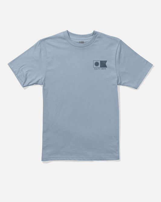 Flagship Ss Tee Kids - Blue Fog