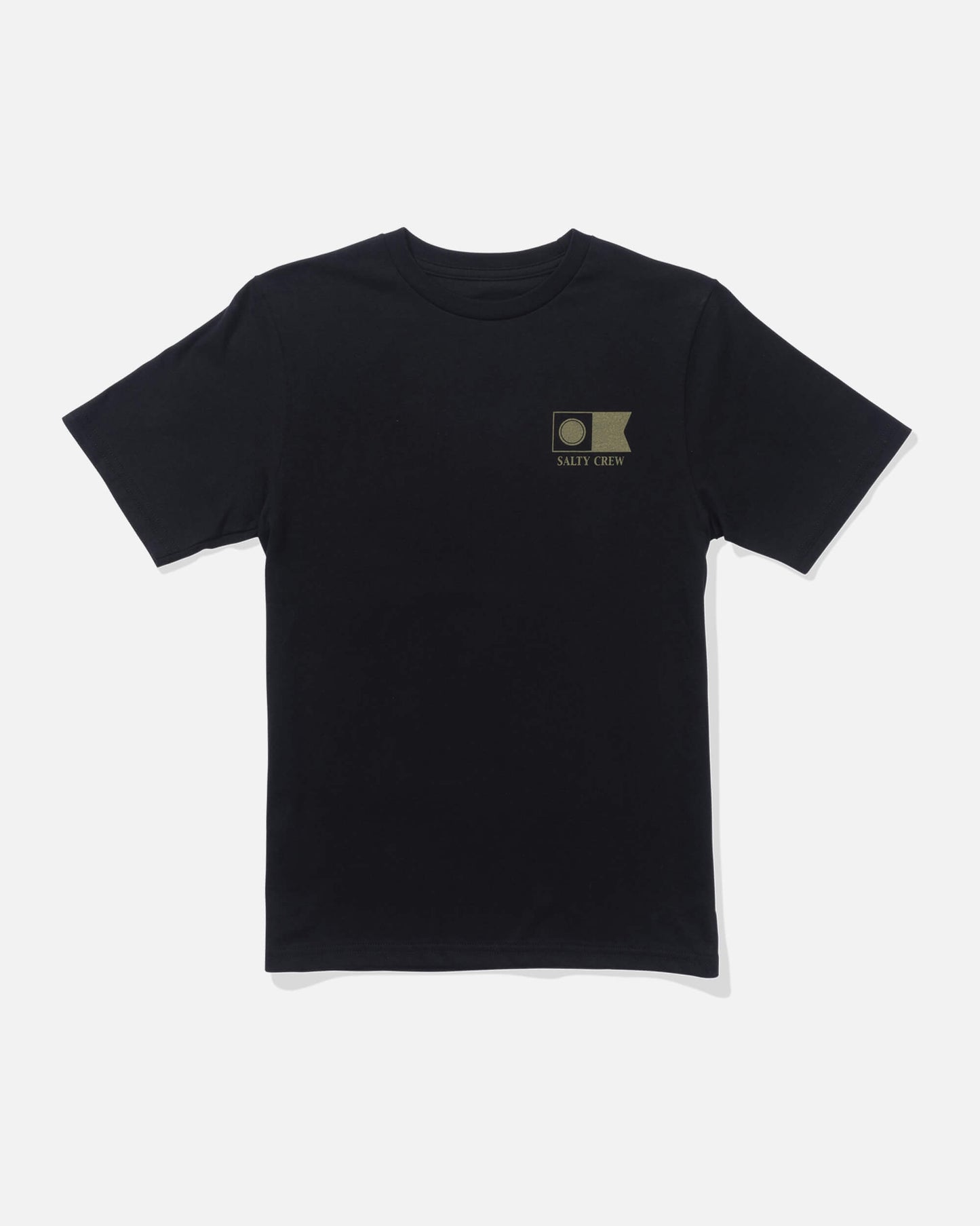 Salty crew T-SHIRTS S/S Flagship Ss Tee Kids - Black in Black