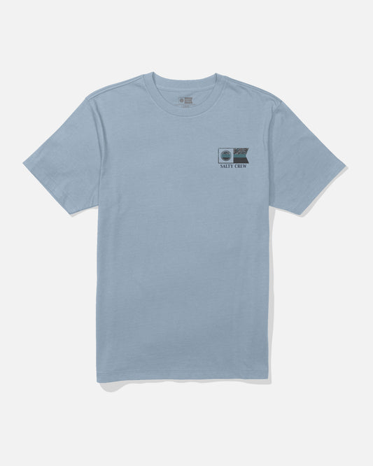 Flagship Ss Tee - Blue Fog