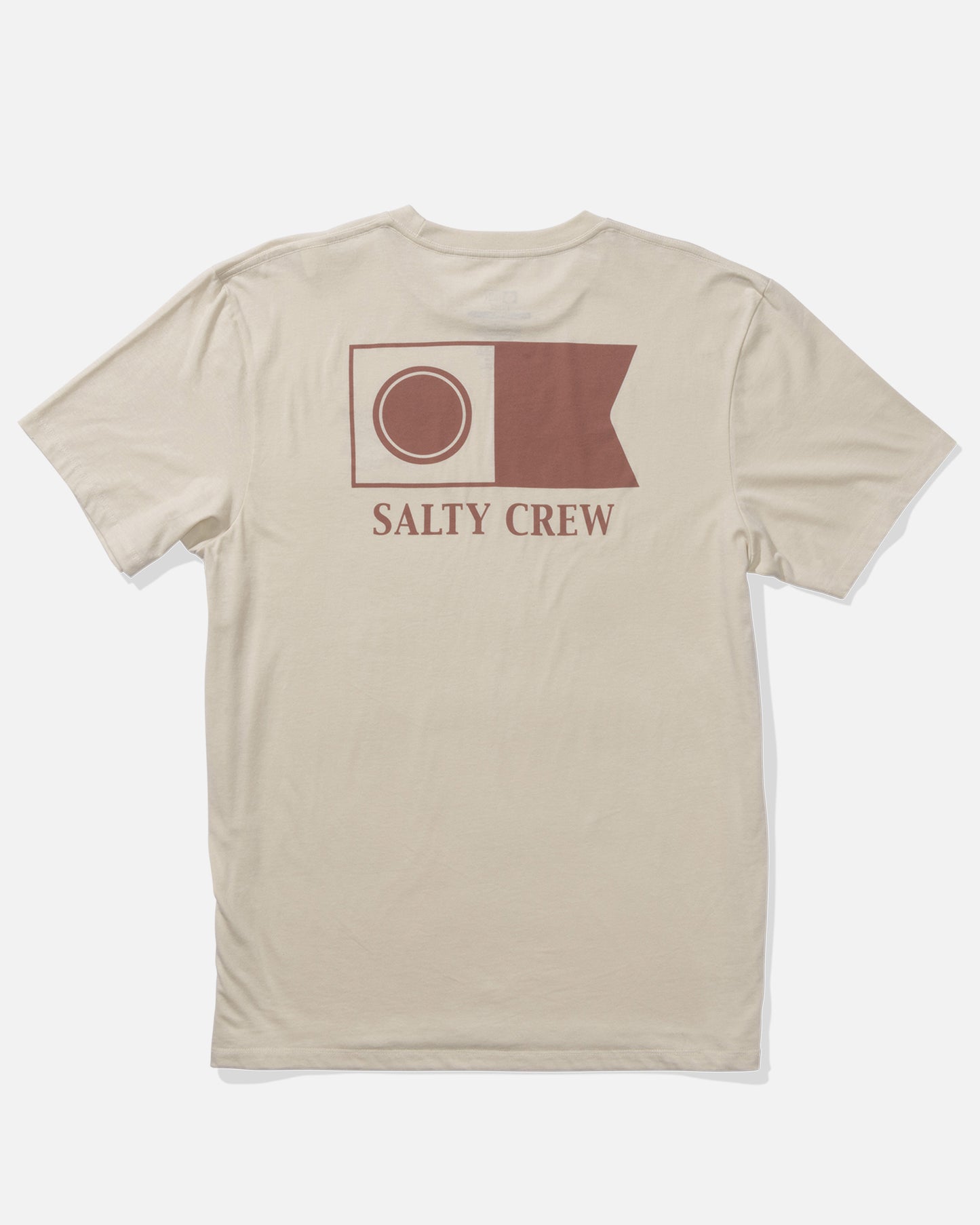 Flagship Ss Tee - Moonbeam