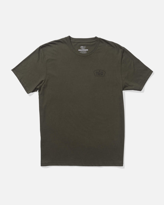 Salty crew T-SHIRTS S/S Filler Up Ss Tee - Dusty Olive in Dusty Olive