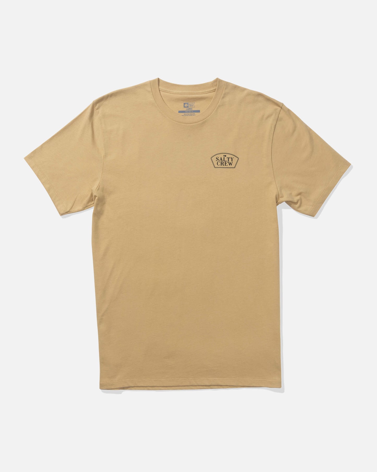 Salty crew T-SHIRTS S/S Filler Up Ss Tee - Khaki in Khaki
