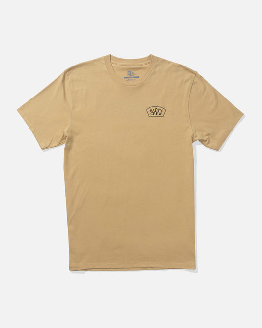 Salty crew T-SHIRTS S/S Filler Up Ss Tee - Khaki in Khaki