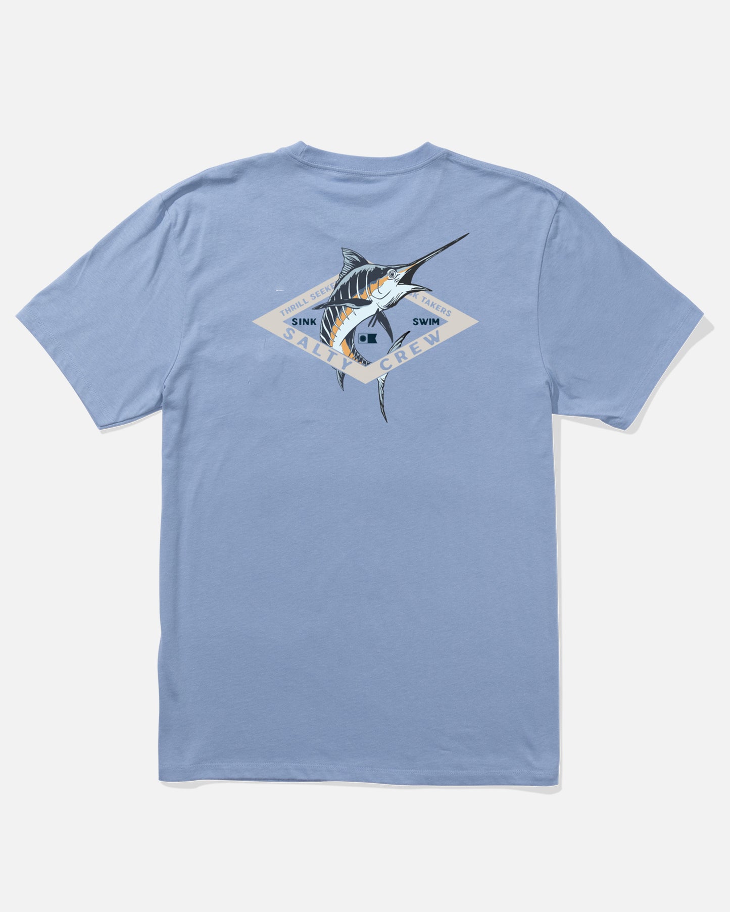 Diamond Marlin Ss Tee - Marine Blue