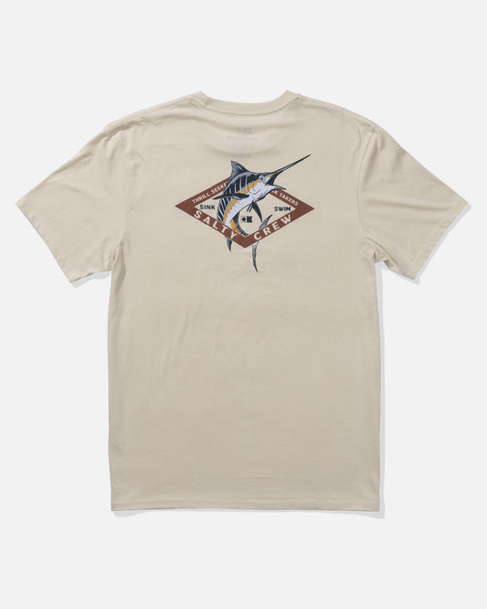 Diamond Marlin Ss Tee - Moonbeam