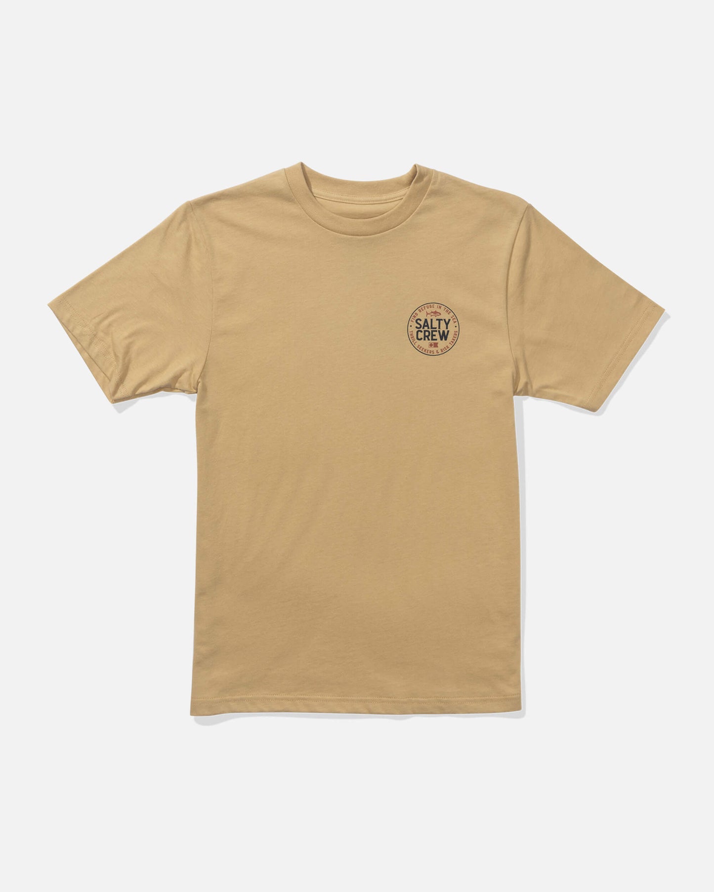 Salty crew T-SHIRTS S/S Legendary Ss Tee Kids - Khaki in Khaki