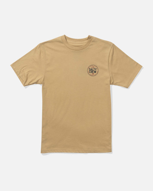 Salty crew T-SHIRTS S/S Legendary Ss Tee Kids - Khaki in Khaki