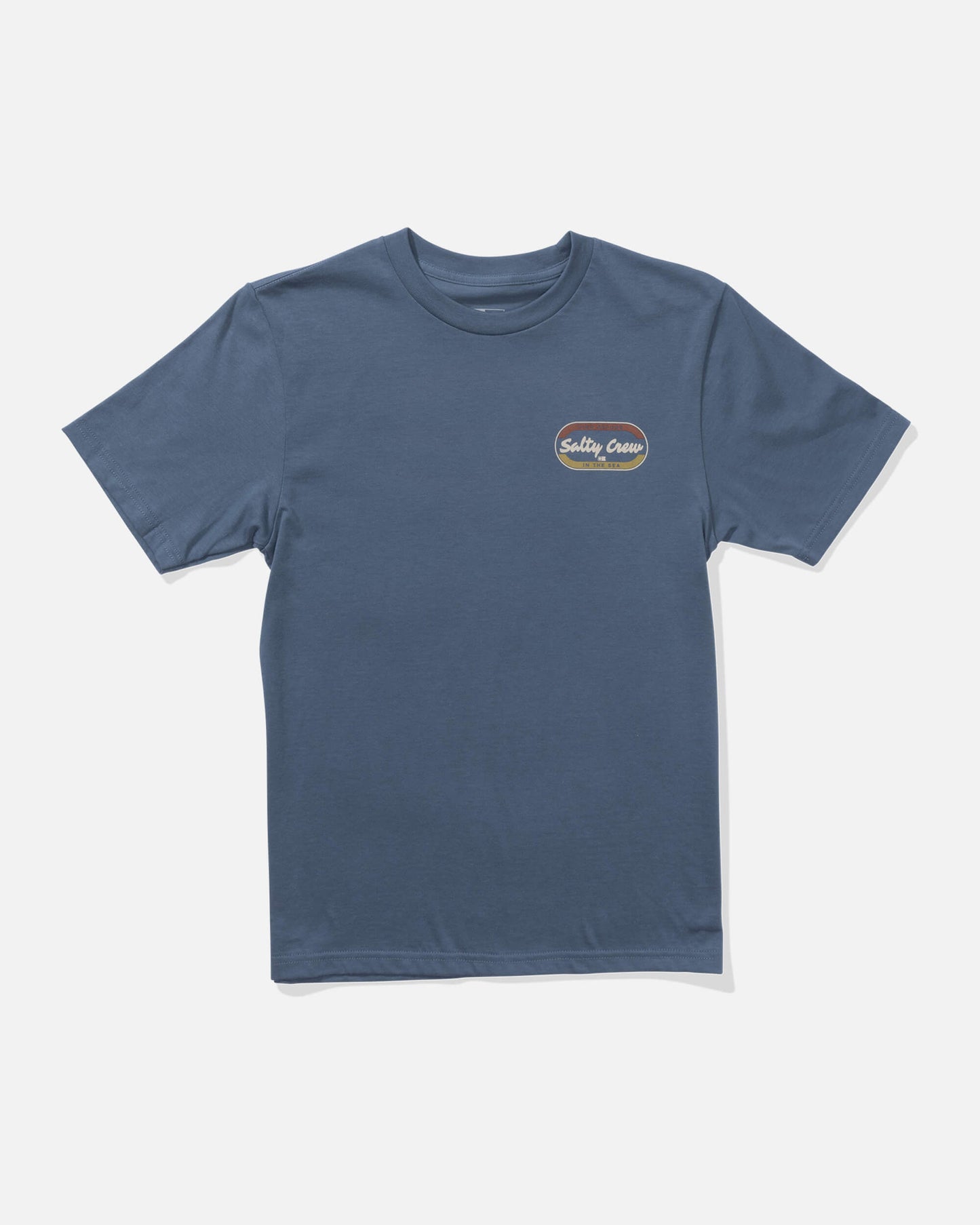 Salty crew T-SHIRTS S/S Capsule Ss Tee Kids - Slate in Slate