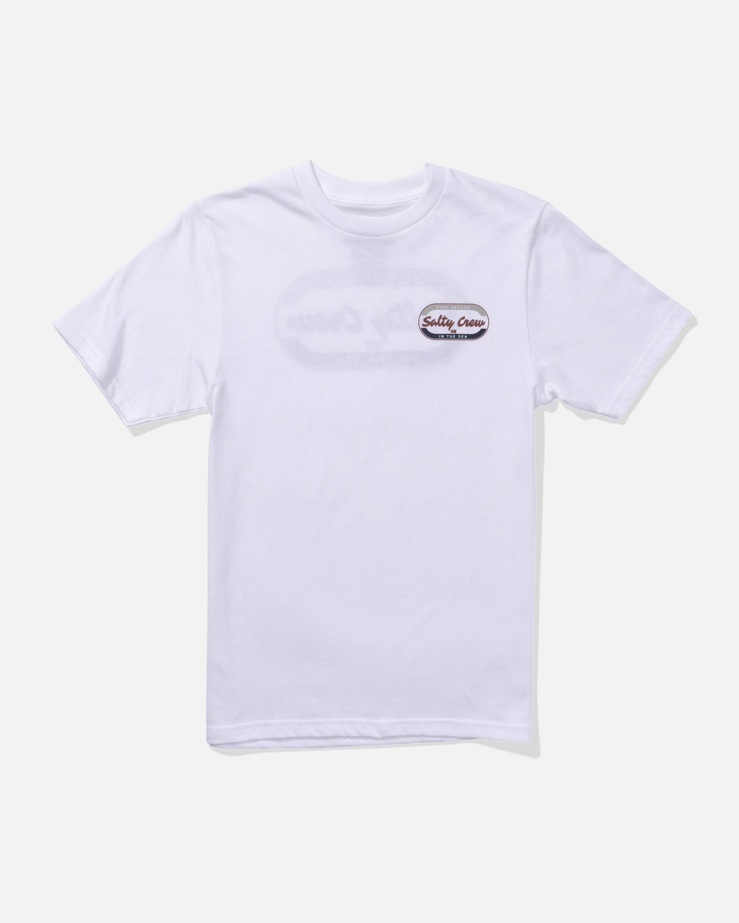 Salty crew T-SHIRTS S/S Capsule Ss Tee Kids - White in White
