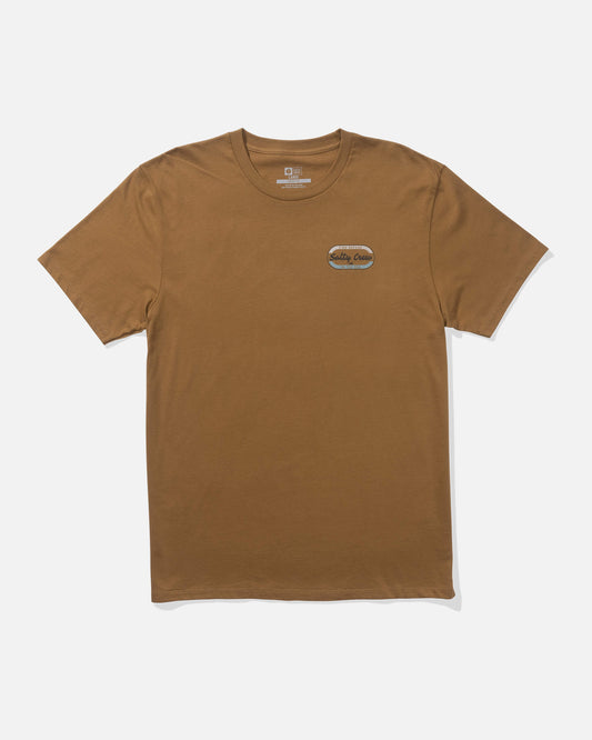 Salty crew T-SHIRTS S/S Capsule Ss Tee - Caramel in Caramel