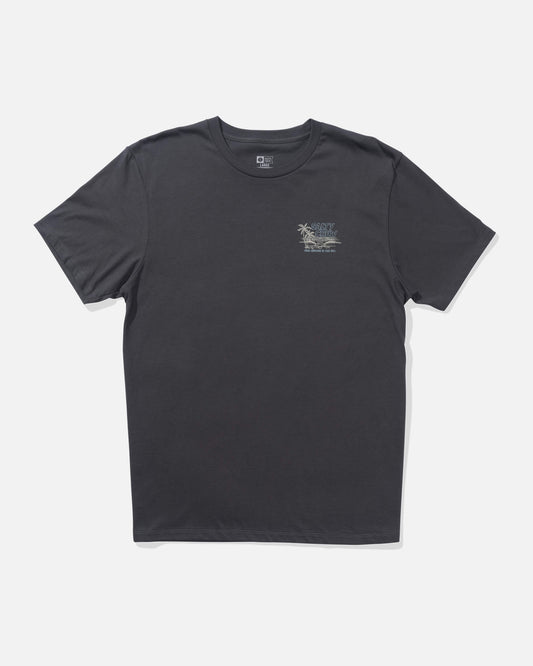 Salty crew T-SHIRTS S/S A Frame Ss Tee - Charcoal in Charcoal