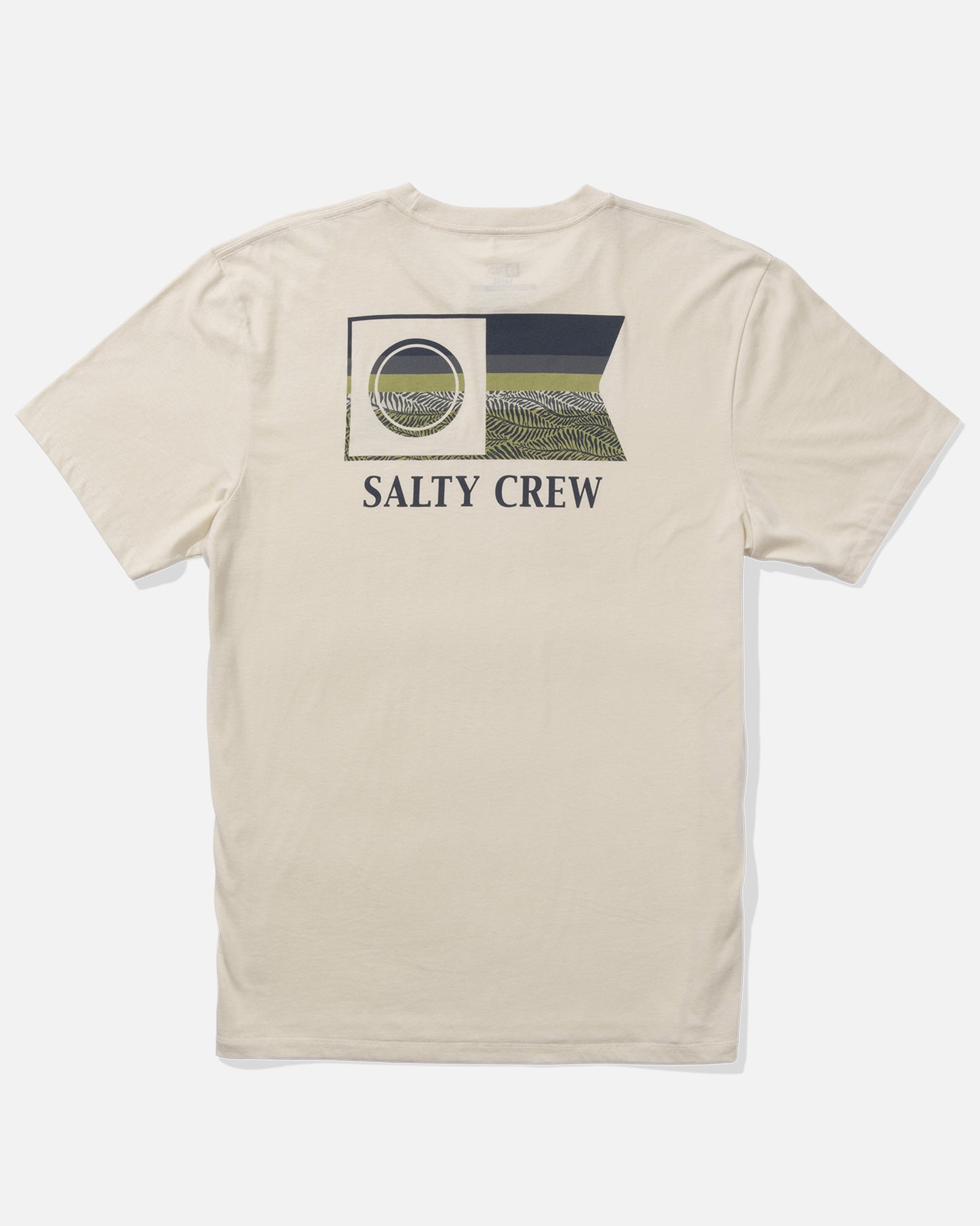 Flagship Fill Ss Tee - Moonbeam