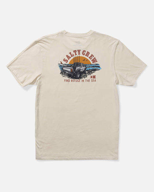 Lifted Ss Tee - Moonbeam