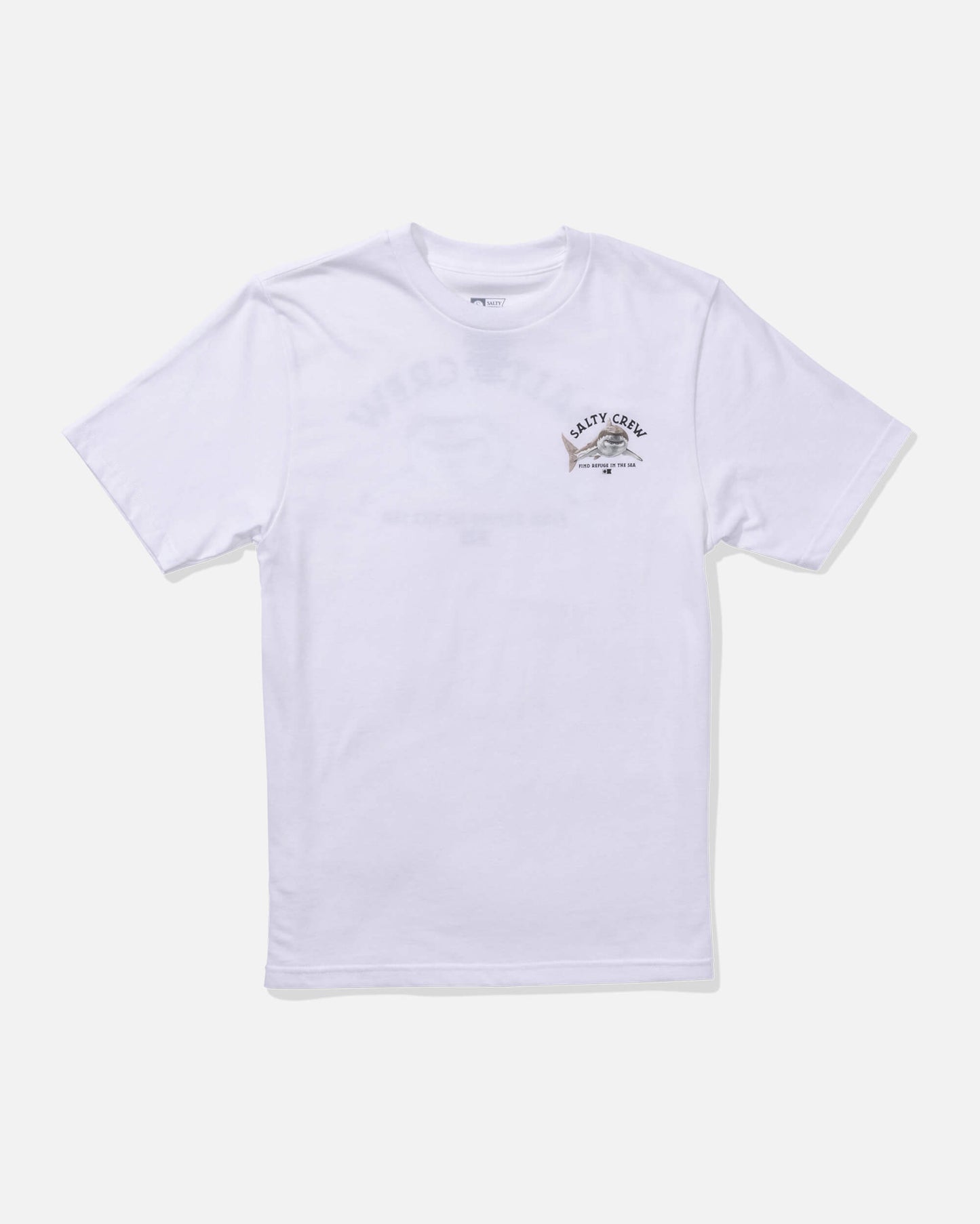 Salty crew T-SHIRTS S/S Lurking Ss Tee Kids - White in White