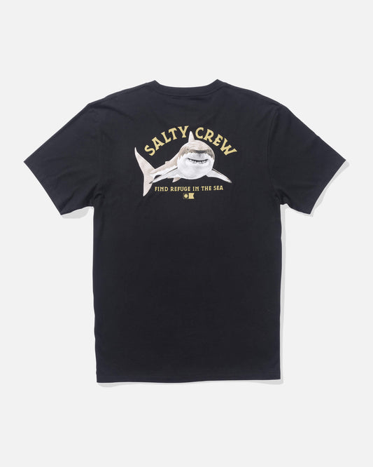 Salty crew T-SHIRTS S/S Lurking Ss Tee - Black in Black
