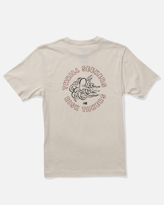 Good Vibes Ss Tee Kids - Moonbeam