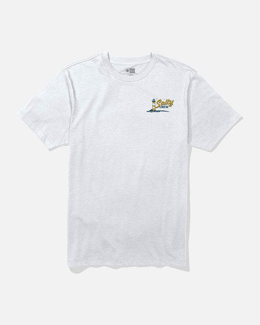 Ashore Ss Tee - White