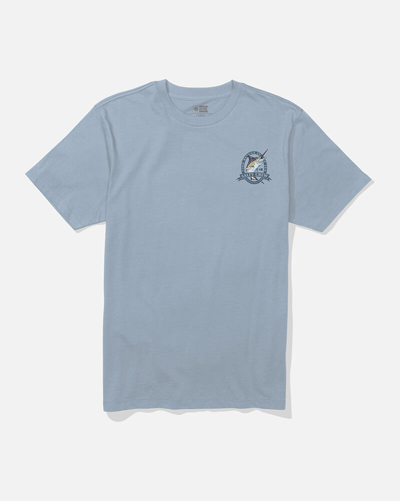 Bill Club Ss Tee - Blue Fog