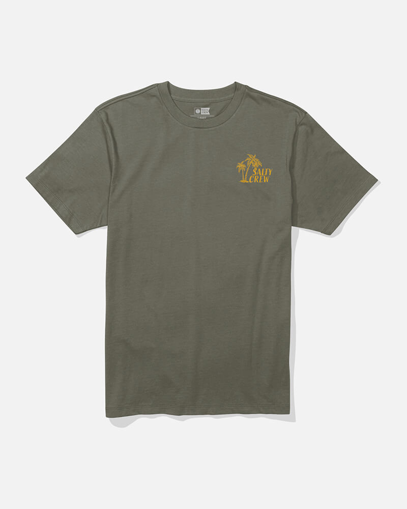 Outside Ss Tee - Dusty Olive