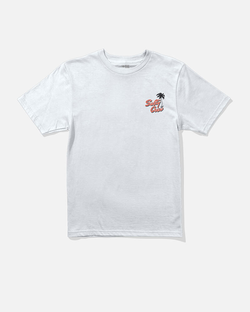 Surf Motel Ss Tee Kids - White