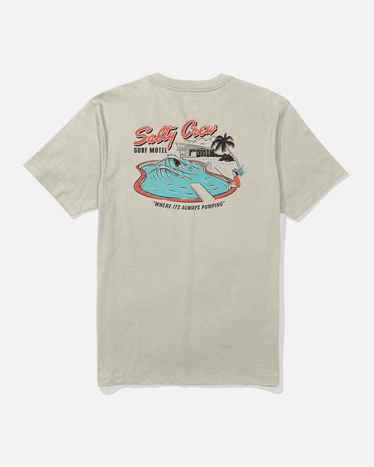 Surf Motel Ss Tee - Moonbeam