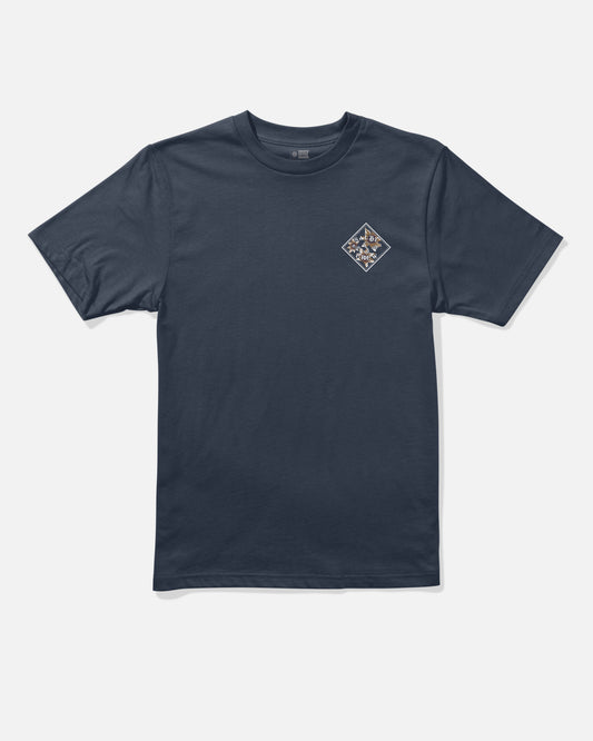 Tippet Fill Ss Tee Kids - Navy