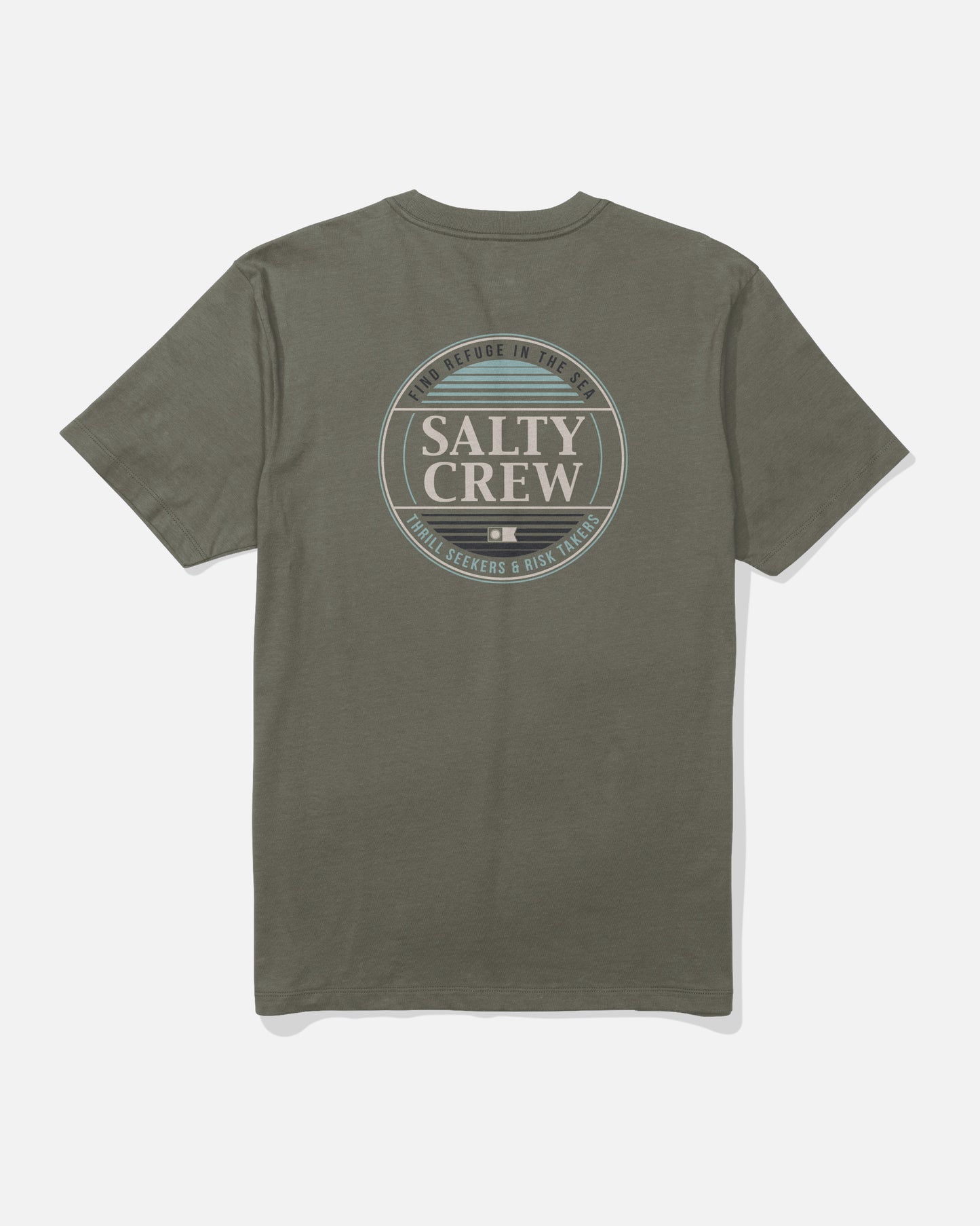 Simple Fade Ss Tee - Dusty Olive