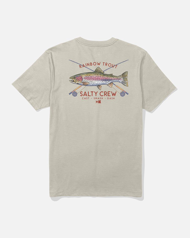 Trout Mount Vintage Ss Tee - Moonbeam