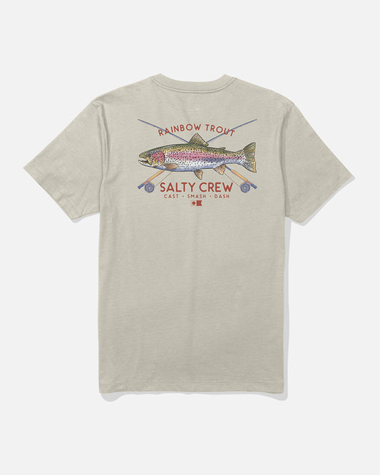 Trout Mount Vintage Ss Tee - Moonbeam
