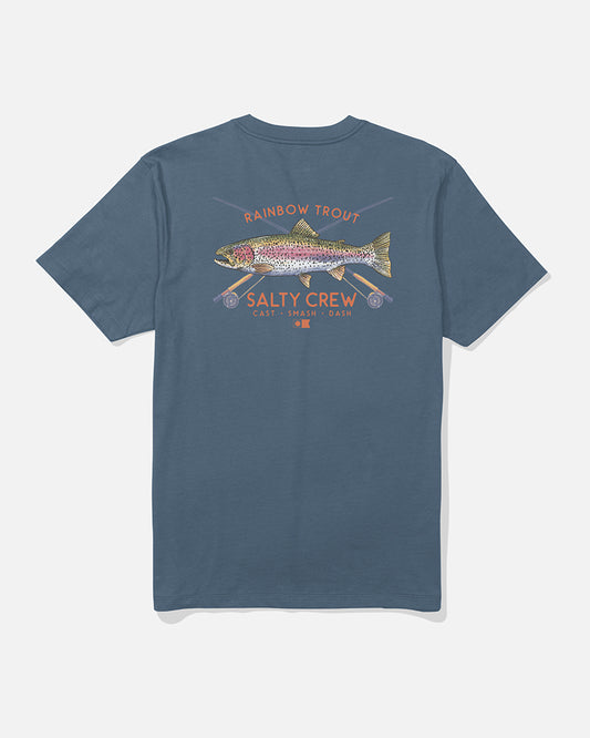 Trout Mount Vintage Ss Tee - Slate