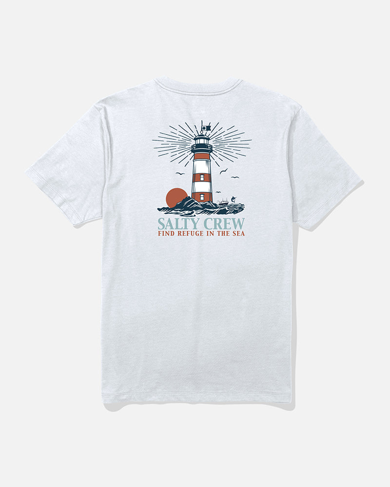 High Beam Classic Ss Tee - White