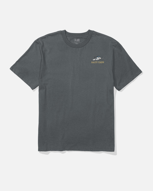 Cast Life Classic Ss Tee - Charcoal