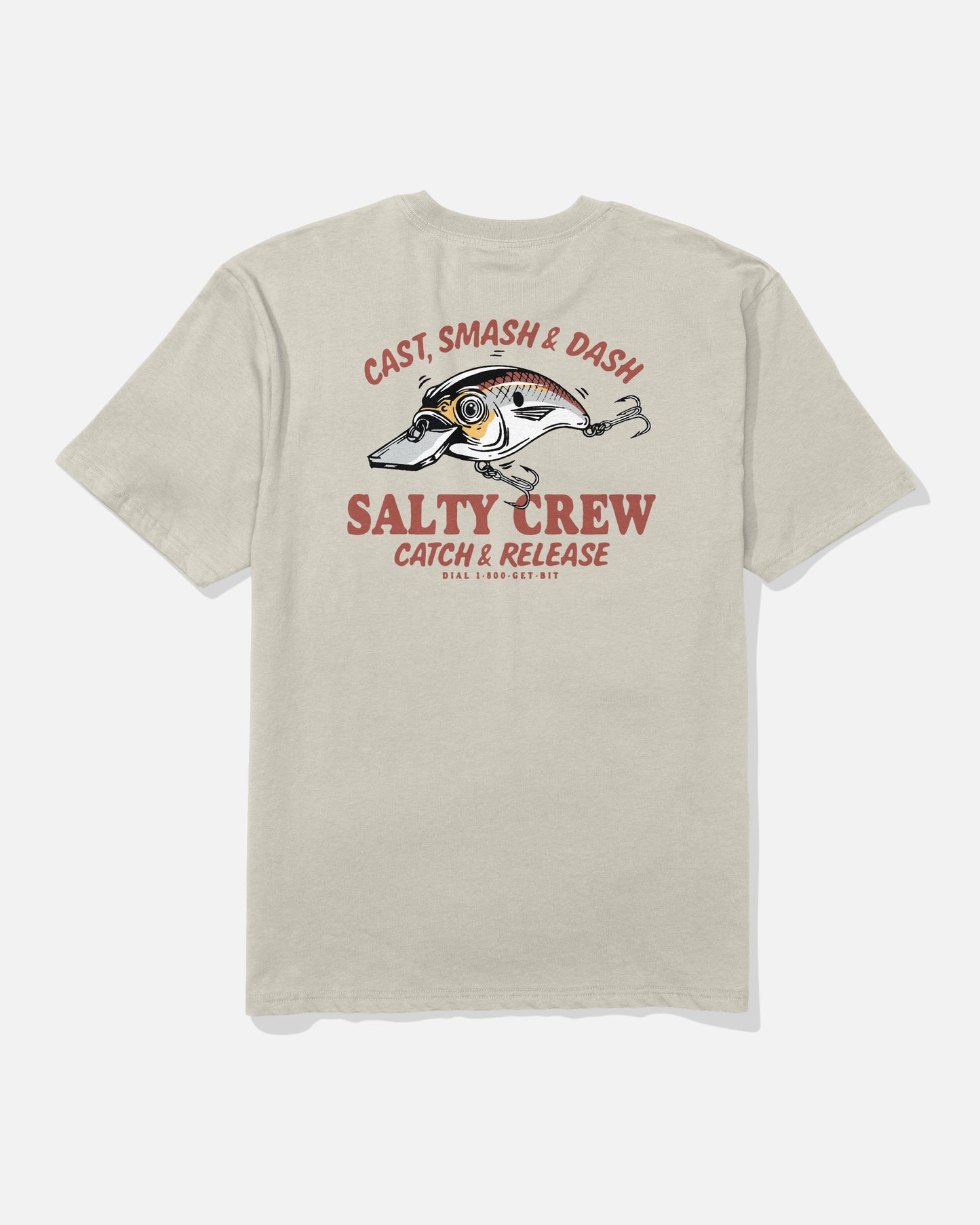 Cast Life Classic Ss Tee - Moonbeam