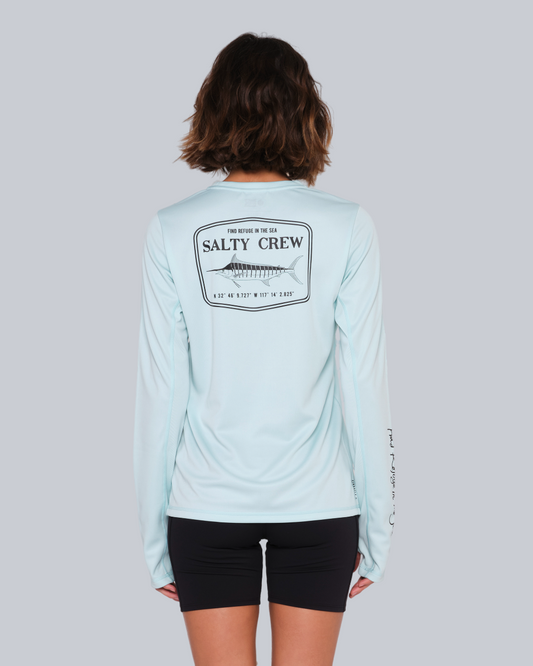 Stealth Pinnacle Crew - Sea Foam