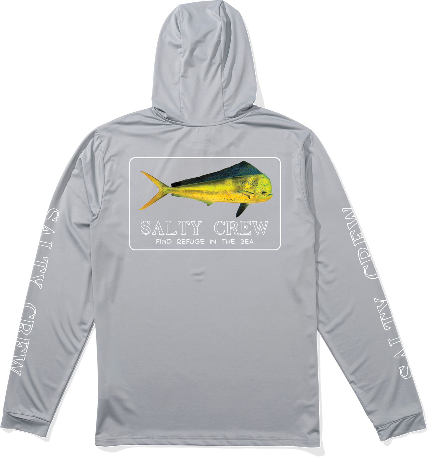 Golden Mahi Hood Sunshirt - Silver