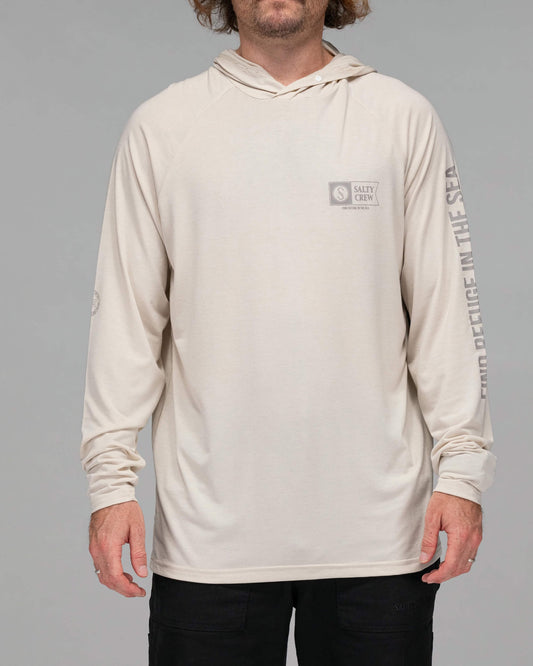 Salty crew SUN PROTECTION Mariner Hood - Natural Upf 40+ in Natural