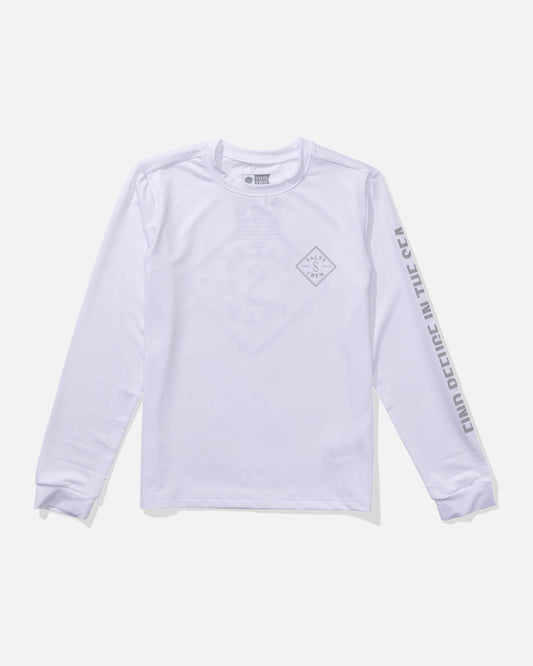 Salty crew SUN PROTECTION Tippet Sunshirt Kids - White in White