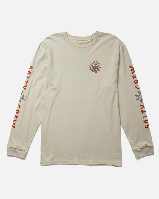 Tentacles L/S Tee Kids - Bone