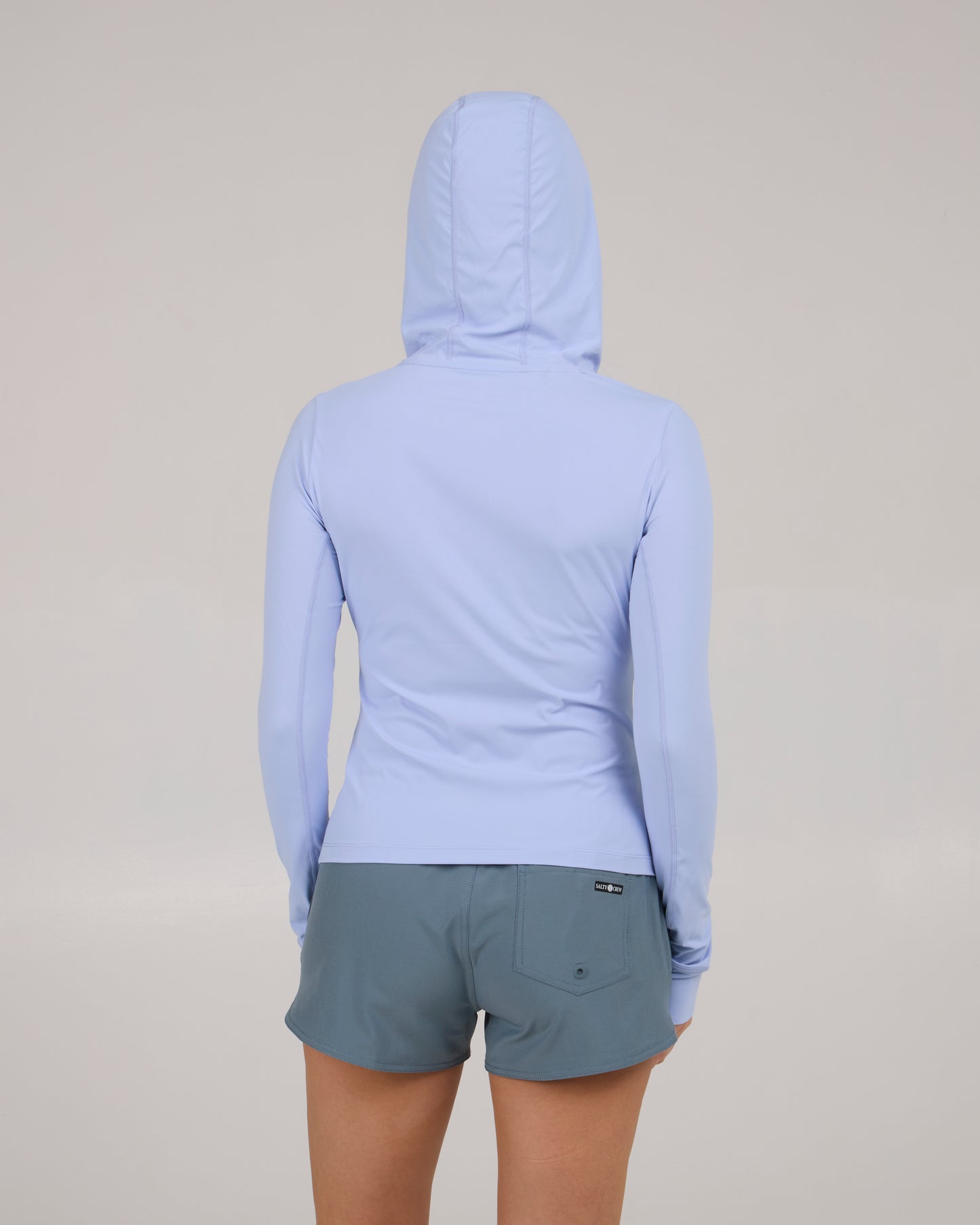 Alpha Hooded Rashguard - Violet Blue