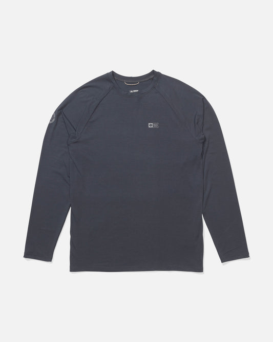 Mariner Ls Tech Tee - Cast Blue