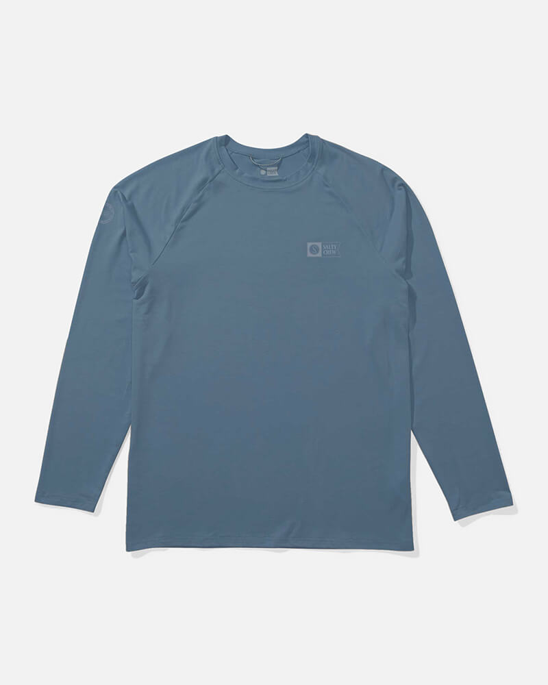 Mariner Ls Tech Tee - Pilot Blue