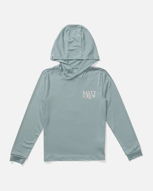 Salty crew SUN PROTECTION Yellowfin Sunshirt Kids - Mackerel in Mackerel