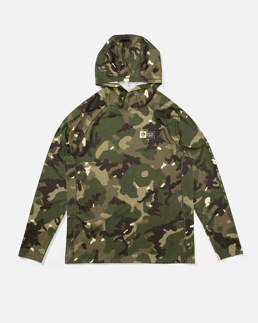 Apex Perforated Hood - Camo