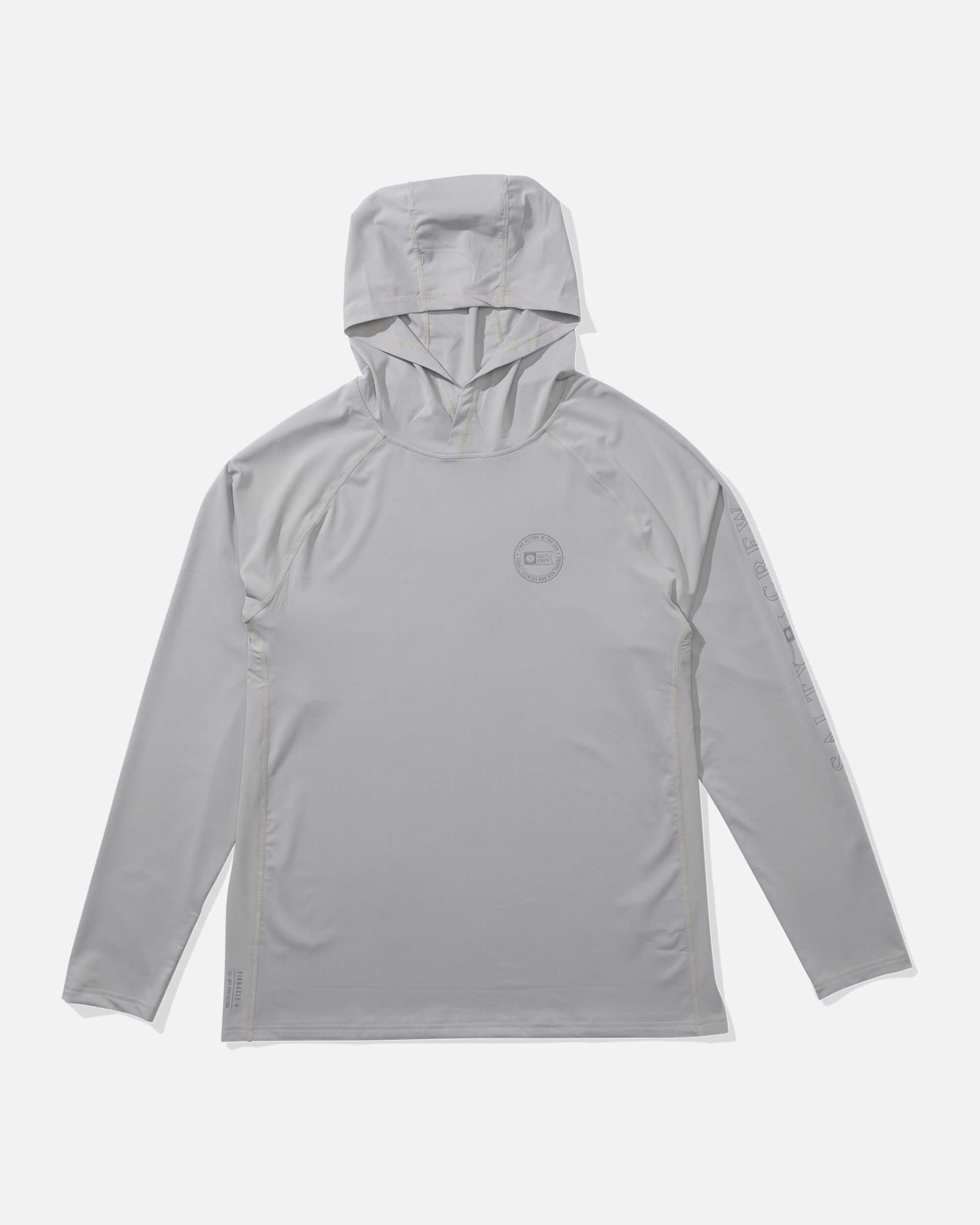Apex Perforated Hood - Gray | Salty Crew Europe